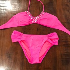 Victoria’s Secret Hot pink swimsuit